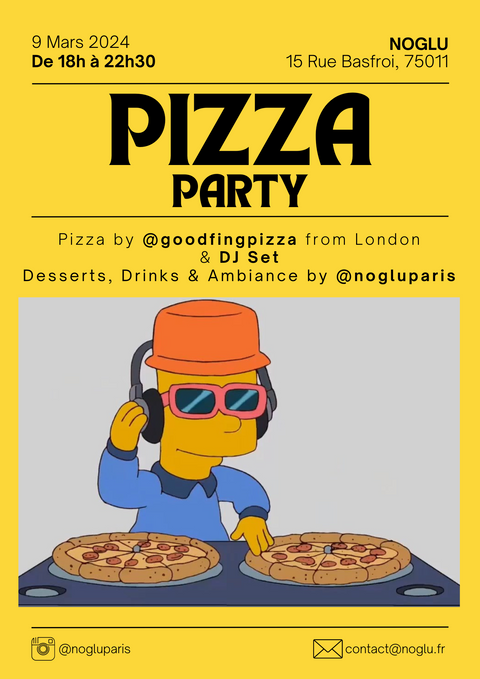 Soirée Pizza - Noglu 09/03