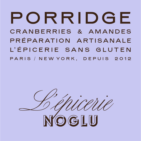 Porridge cranberries et amandes