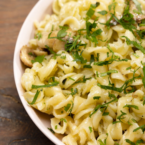 Pasta with pesto