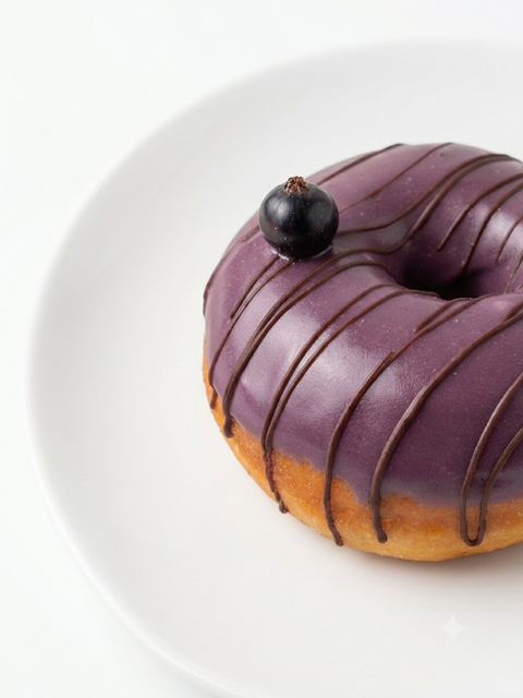 Donut Cassis